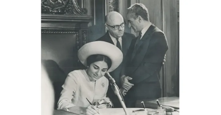 برگی از تاریخ؛ وقتی محمدرضا شاه پهلوی و فرح به مونترال آمدند