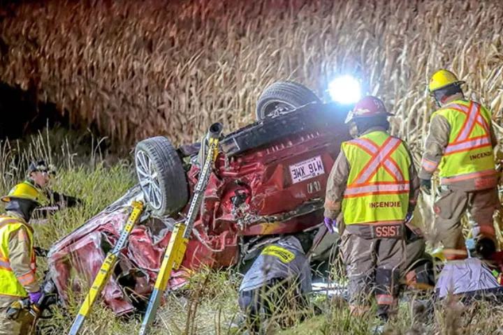 تلفات سوانح جاده‌ای در کبک رکورد زد