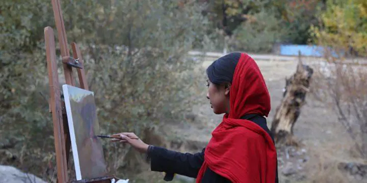 برای من نقاشی مراقبه است