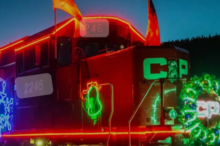 قطار کریسمس با برنامه‌های شاد و مفرح به کبک بازمی‌گردد