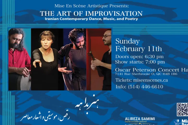 اجرای شاهرخ مشکین‌قلم و شبنم طلوعی در مونترال