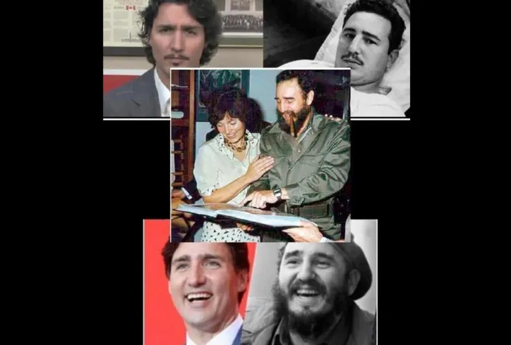 ترامپ: شاید هم راست می‌گویند که ترودو پسر فیدل کاسترو است