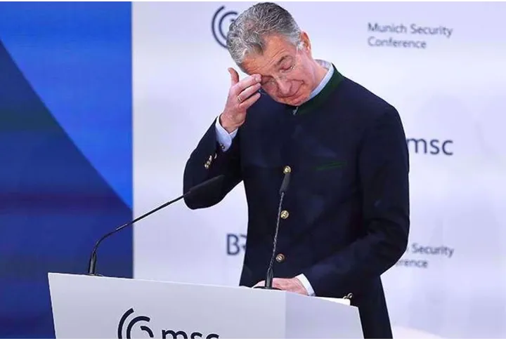 معاون ترامپ رئیس کنفراسن امنیتی مونیخ را به گریه انداخت