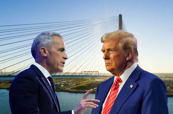 ترامپ درباره پل ۴میلیاردی کانادا: اجازه نمی‌دهم افتتاح شود!