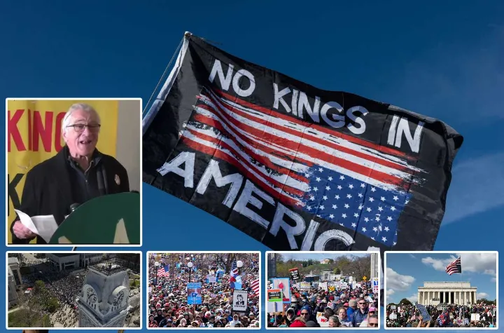 رابرت دنیرو در راهپیمایی ۸ میلیونی آمریکا: نه به ترامپ!